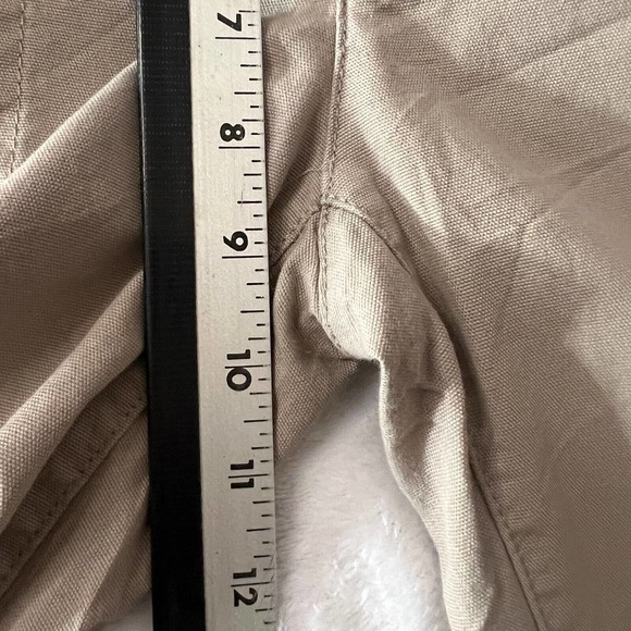 Gap Pants Womens Size 4 Khaki Skinny Ankle Zip Pockets Flat Front Cotton Casual - Picture 11 of 12